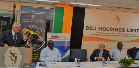 Signing of MOU Between the Sugar Company of Jamaica and BMR Energy LLC
